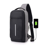 USB Charging Chest Bag